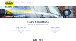 Desktop Screenshot of cheltenhamhandcarwash.co.uk